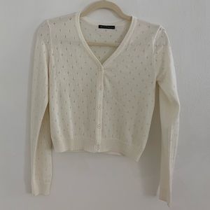 Brandy Melville cream cardigan
